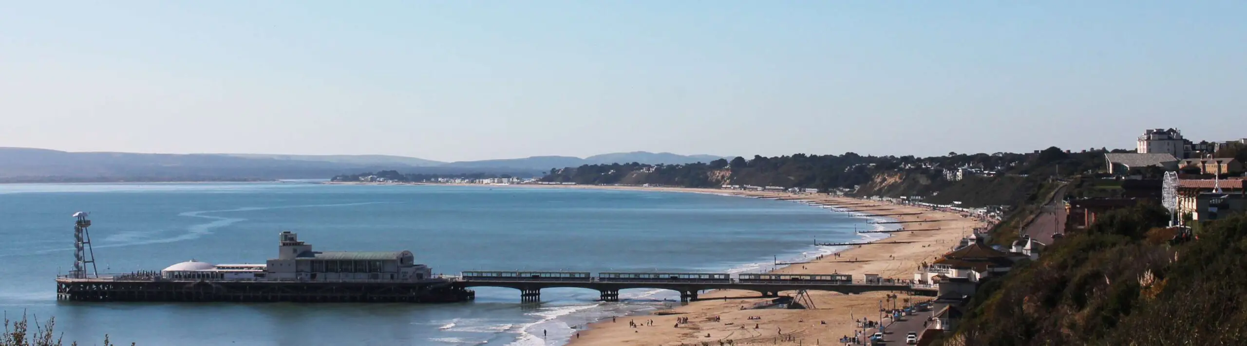 CCH Fairhaven Banner image displaying an Ariel shot of Bournemouth Beach